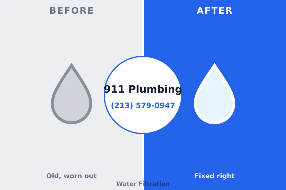 Before and after: plumbing repair Encantada-Ranchito-El Calaboz, TX